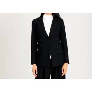 NEW LAVENDER BROWN mikaela long sleeves jacket in black